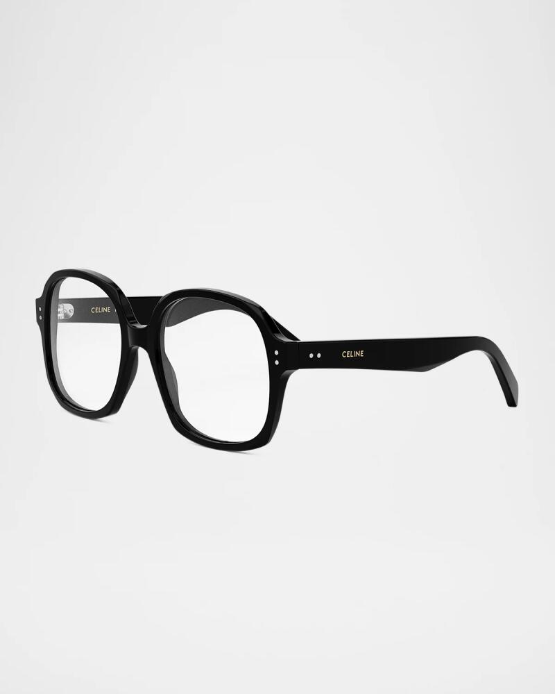 Celine Oversized Round Acetate Optical Glasses Cover