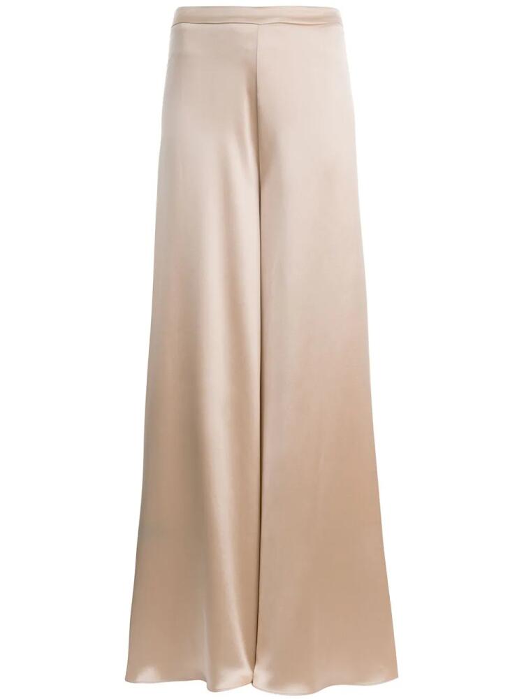 VOZ Charmeuse palazzo trousers - Neutrals Cover