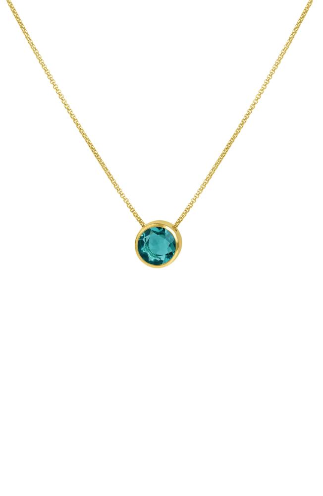 Dean Davidson Signature Pendant Necklace in Electric Blue/Gold Cover