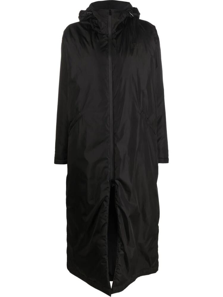 Golden Goose zip-up hooded raincoat - Black Cover