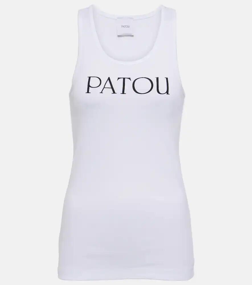 Patou Logo cotton jersey tank top Cover