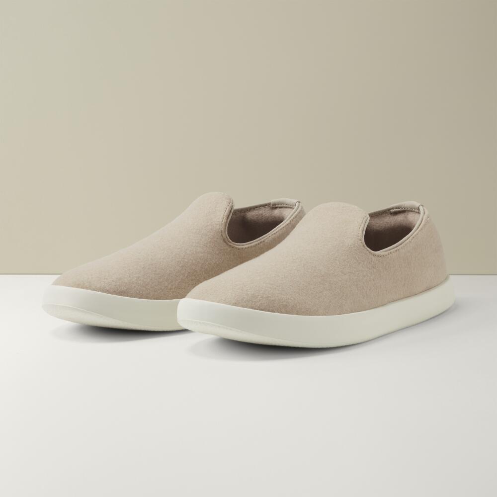 Allbirds Men's Wool Slip On Shoes, Rugged Beige Cover