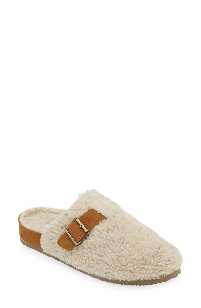 Acorn Ela Recycled Berber Scuff Slipper in Natural Cover