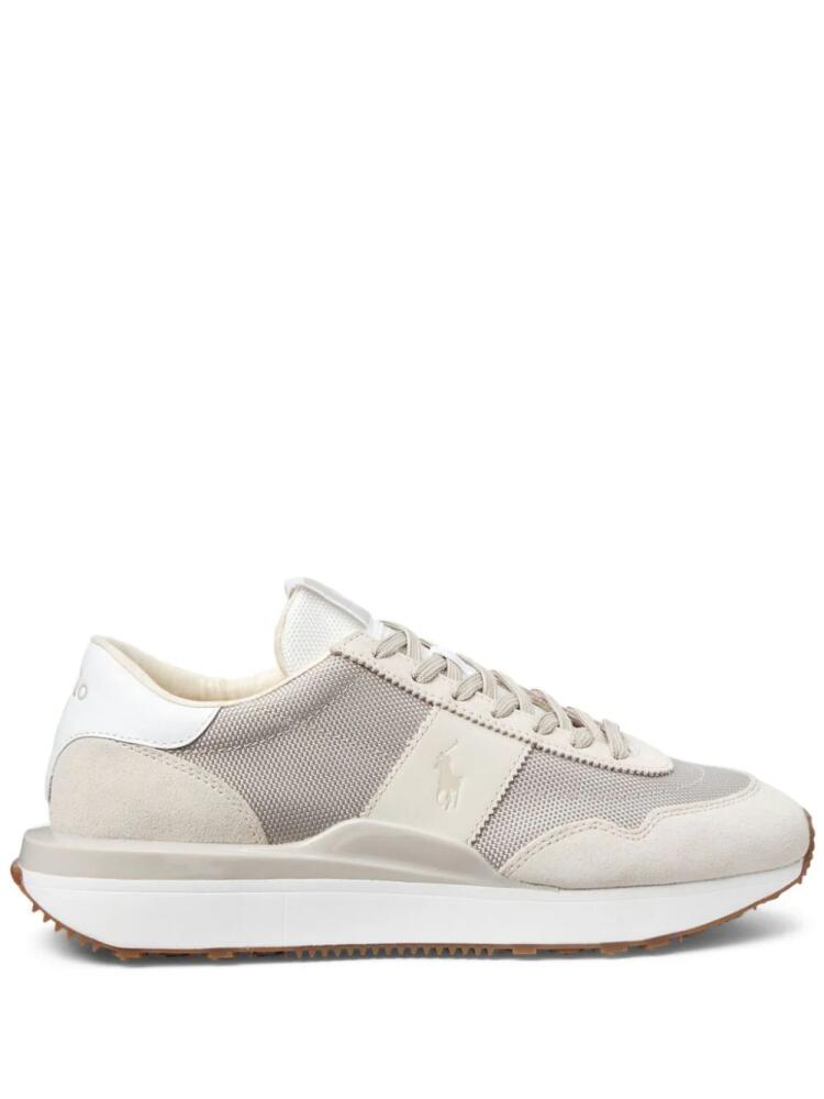 Polo Ralph Lauren panelled lace-up sneakers - Neutrals Cover