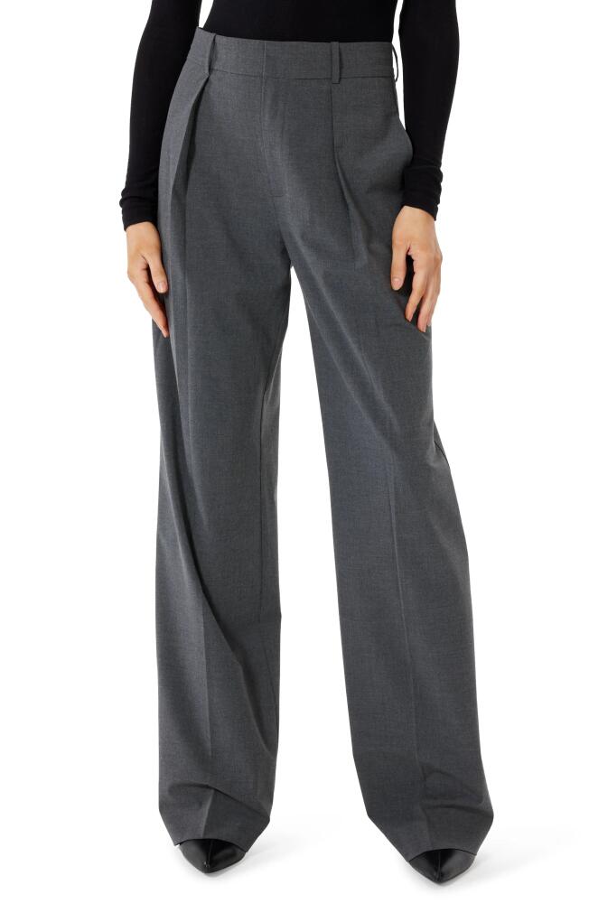 Sophie Rue Classic Wide Leg Trousers in H Grey Cover