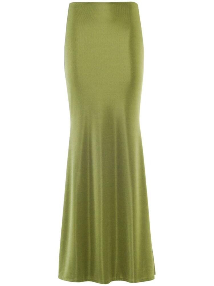 La Semaine Keira maxi skirt - Green Cover