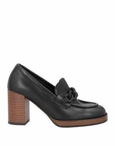 Nero Giardini Woman Loafers Black Leather Cover