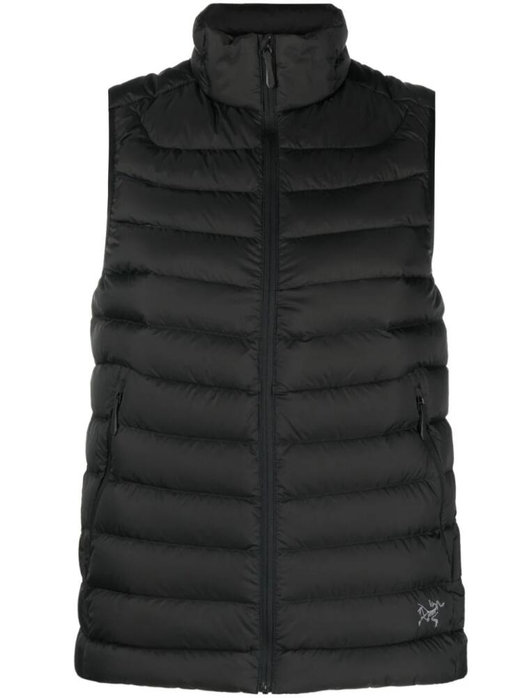 Arc'teryx Cerium logo-print gilet - Black Cover