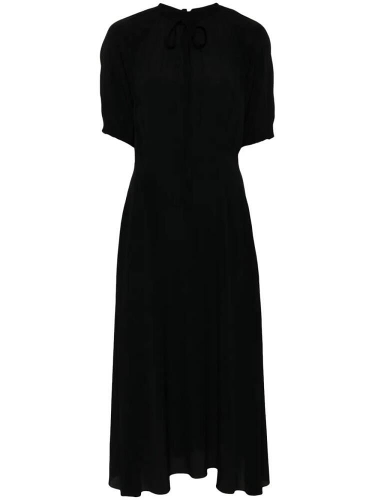 Nº21 short-sleeve midi dress - Black Cover