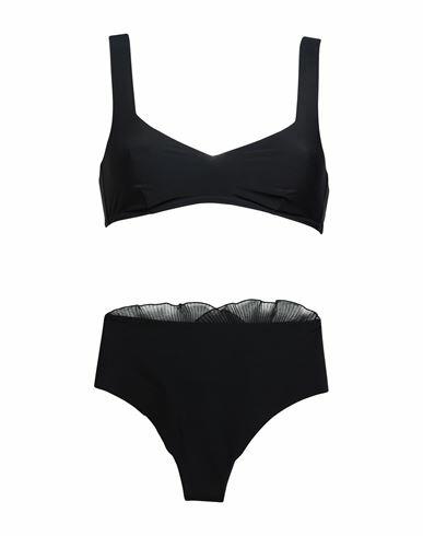 Bepopsy Woman Bikini Black Polyamide, Elastane Cover