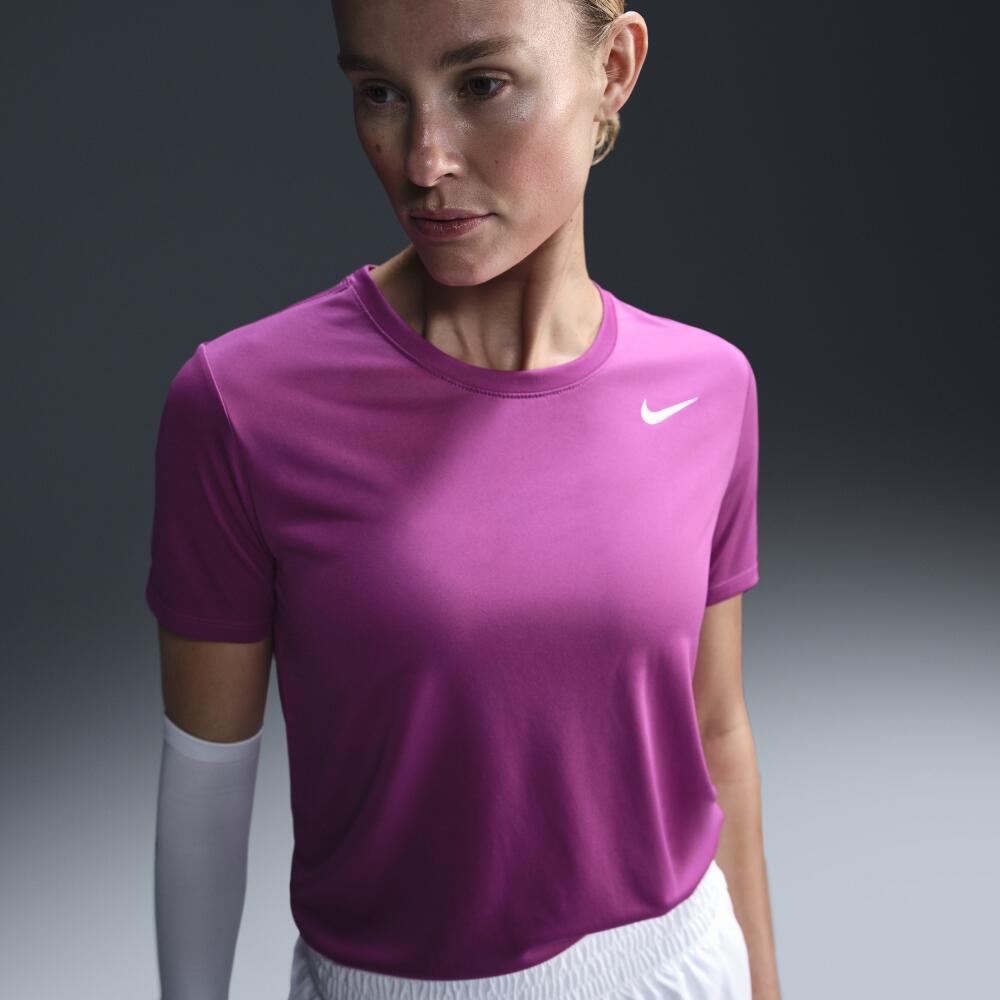 Nike Women's Dri-FIT T-Shirt in Purple Cover