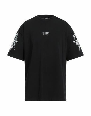 Phobia Archive Man T-shirt Black Cotton Cover