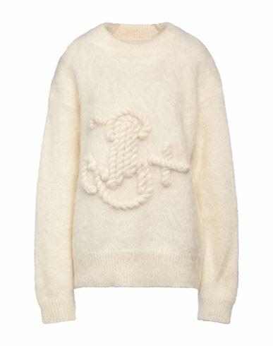 Jil Sander Woman Sweater Ivory Mohair wool, Polyamide Cover