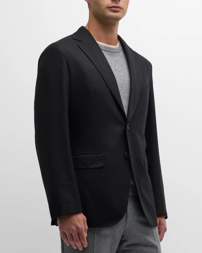 Brioni Men's Solid Cashmere Blazer Cover