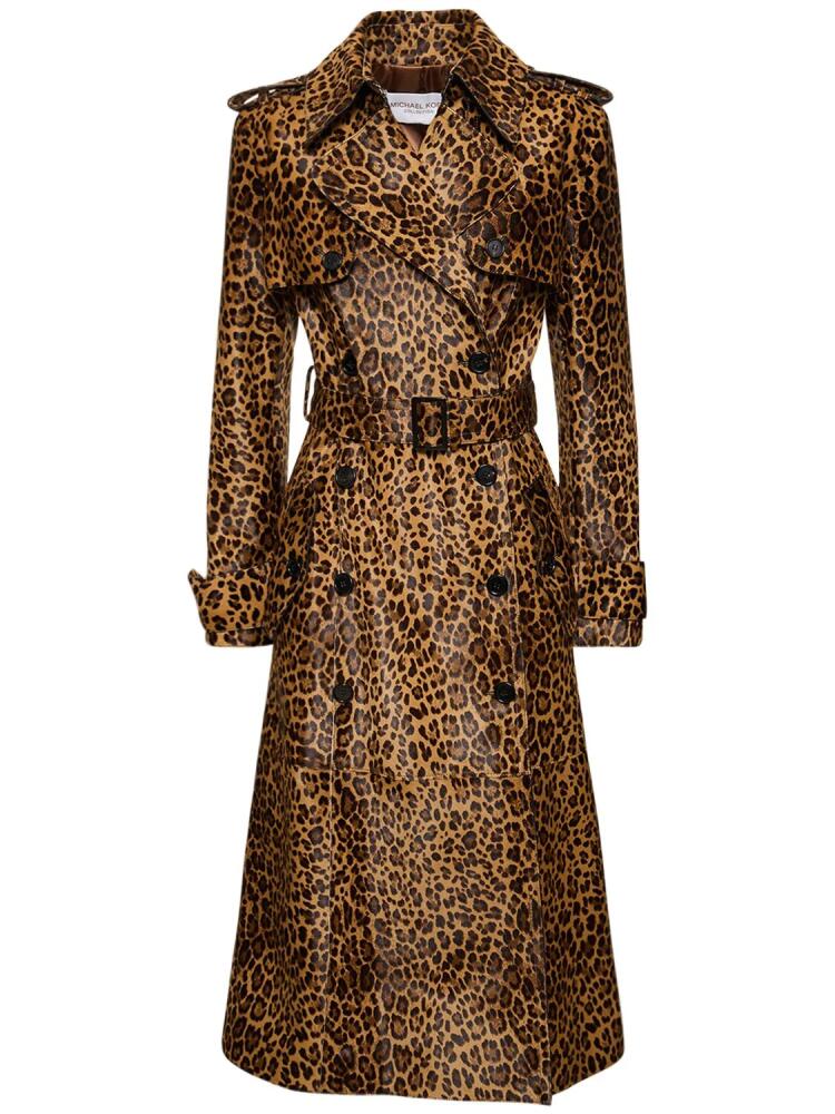 MICHAEL KORS COLLECTION Virgin Wool Coat Cover