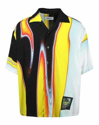 Ambush Printed Button-up Shirt Man Polo shirt Multicolored Viscose Cover