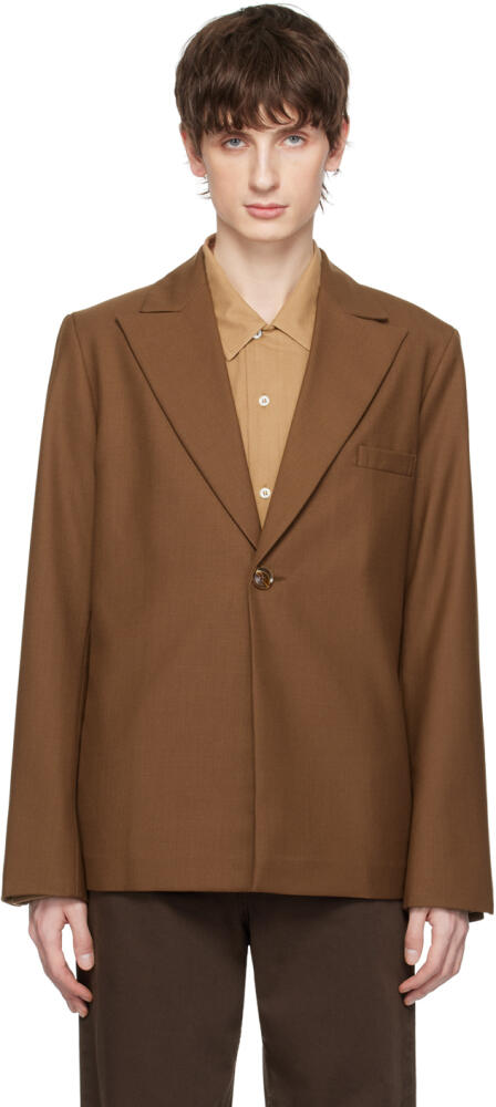 Séfr Brown Power Blazer Cover