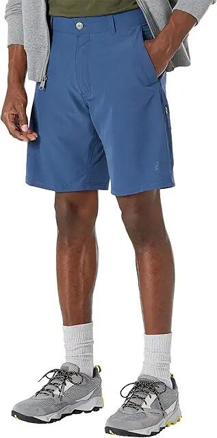 The North Face 9 Rolling Sun Packable Shorts (Shady Blue) Men's Shorts Cover