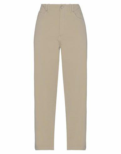 Berwich Woman Pants Sand Cotton, Elastane Cover