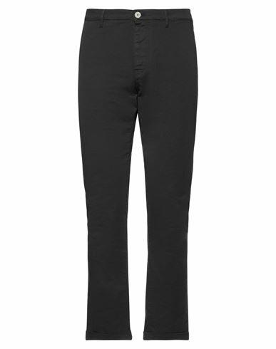 Pence Man Pants Black Cotton, Elastane Cover