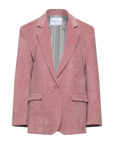 Hebe Studio Woman Blazer Pastel pink Polyester, Polyamide, Elastane Cover