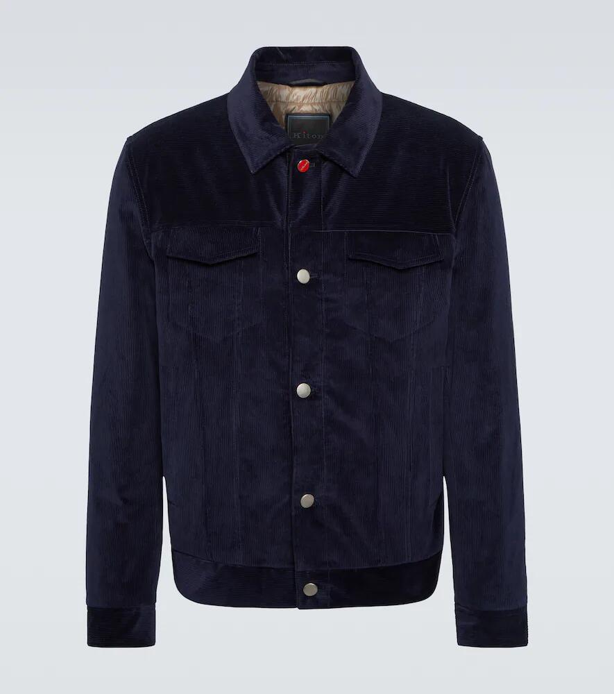 Kiton Corduroy jacket Cover