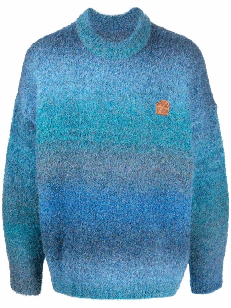 Ader Error anyon ombré-effect jumper - Blue Cover