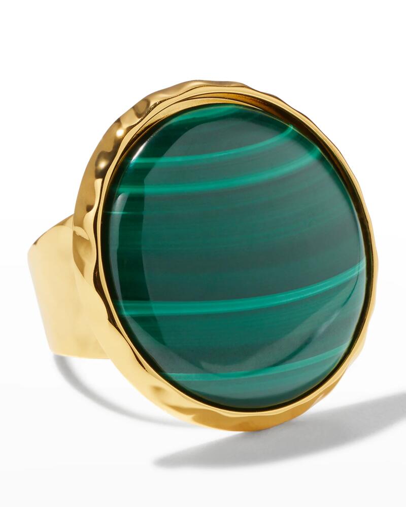 NEST Jewelry Malachite Adjustable Ring Cover