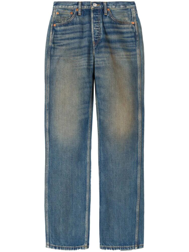 RE/DONE High Rise Loose faded jeans - Blue Cover