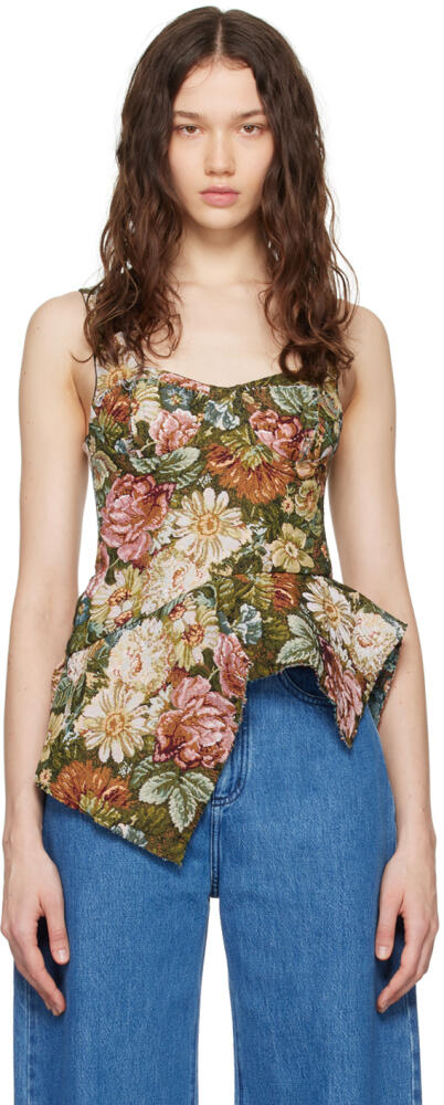 Marques Almeida Multicolor Floral Camisole Cover