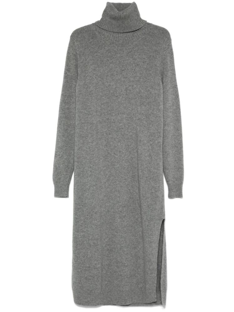 Roberto Collina roll-neck midi dress - Grey Cover