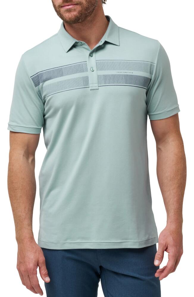 TravisMathew Moraga Chest Stripe Polo in Arona Cover