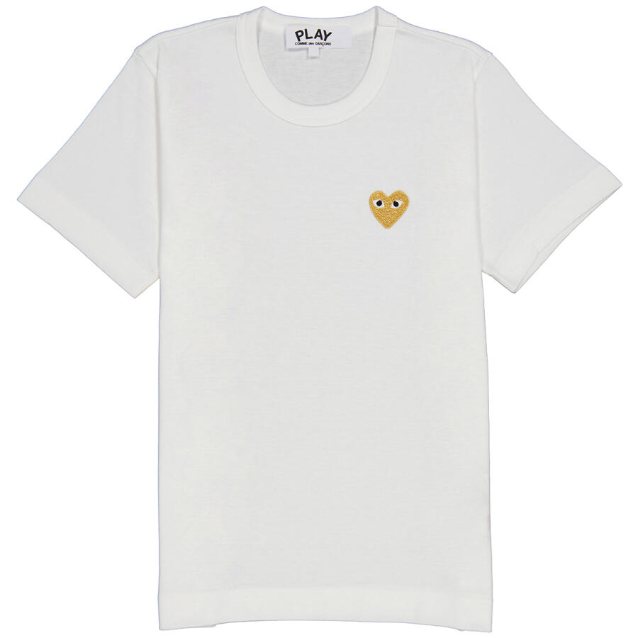 Comme Des Garcons Ladies Short Sleeve Heart Logo T-shirt Cover