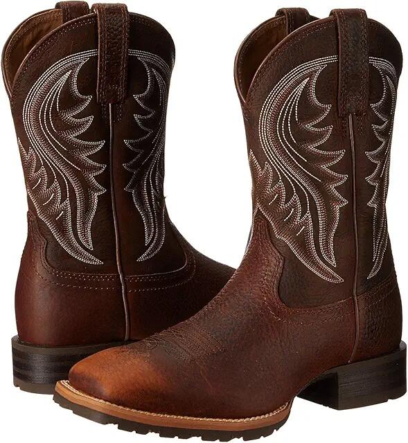 Ariat Hybrid Rancher (Brown Oiled Rowdy) Cowboy Boots Cover