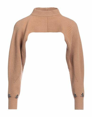 Anna Molinari Woman Shrug Camel Wool, Cashmere Cover