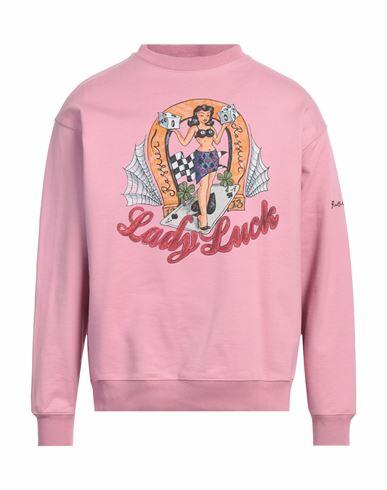 Rassvet Man Sweatshirt Pink Cotton Cover