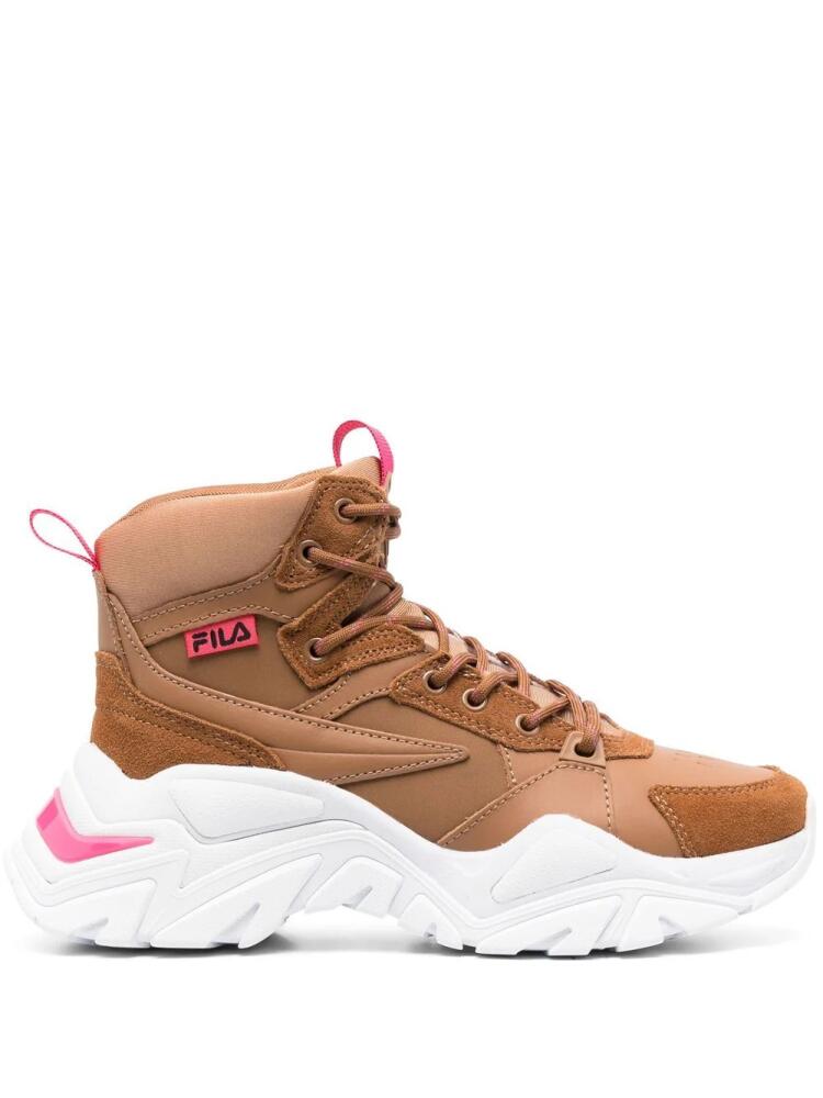 Fila Electrove Desert high-top sneakers - Brown Cover