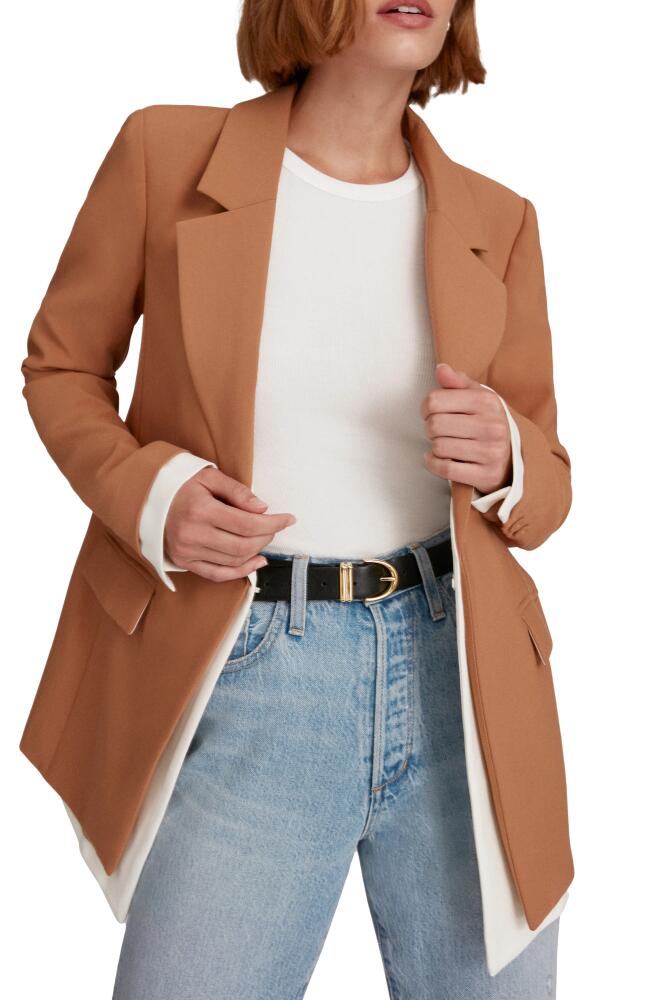 Favorite Daughter The Kelly Blazer in Tan Multi Cover