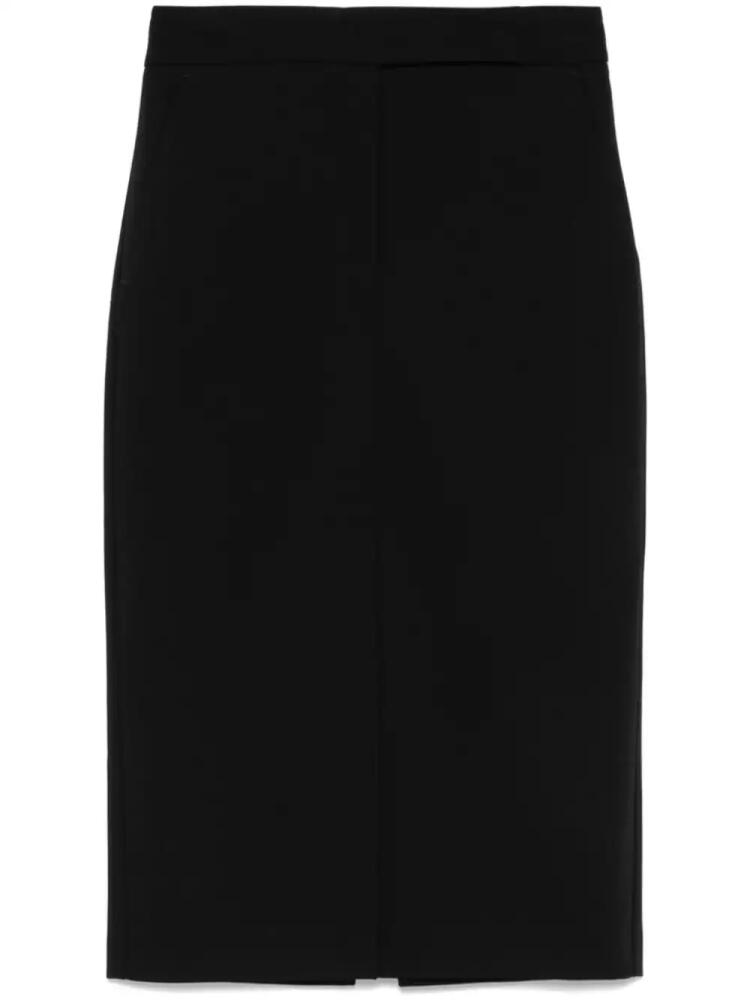 Blanca Vita twill midi skirt - Black Cover