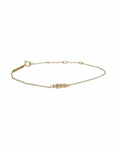 P D Paola Robert Gold Bracelet Woman Bracelet Gold 925/1000 Silver, 750/1000 gold plated, Cubic zirconia Cover