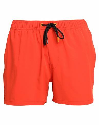 Save The Duck Man Swim trunks Tomato red Recycled polyester, Elastane Cover