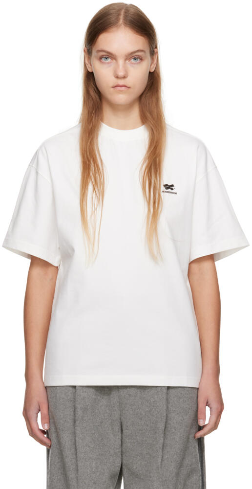 ADER error Off-White Embroidered T-Shirt Cover