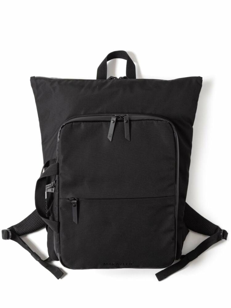 Makavelic padded zip backpack - Black Cover