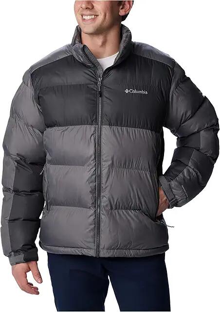 Columbia Pike Lake II Jacket (City Grey/Shark) Men's Clothing Cover