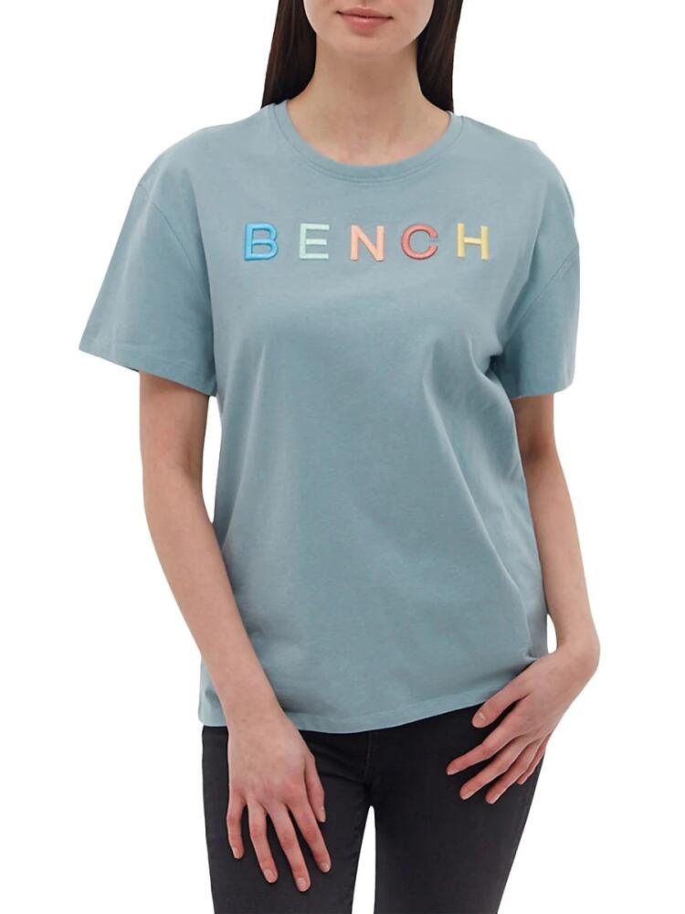 Bench. Women's The Braulia Oversize Tee - Ice Blue Cover