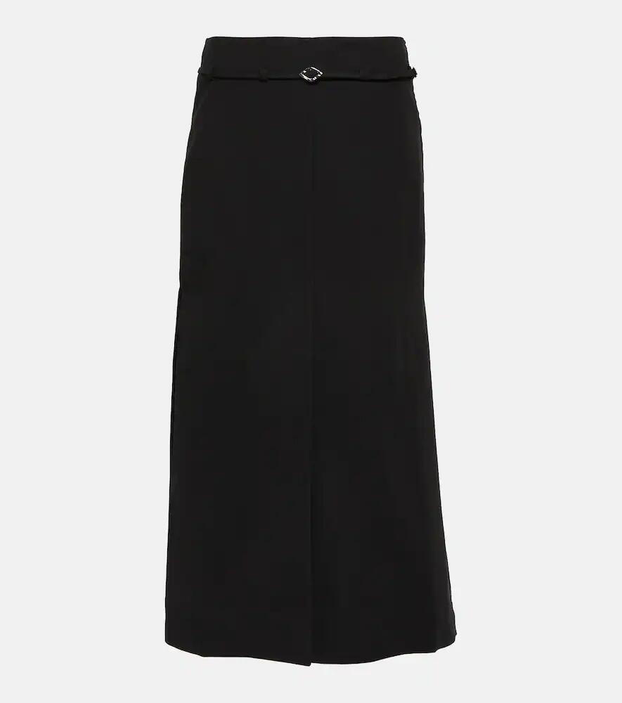 Ganni Cotton midi skirt Cover