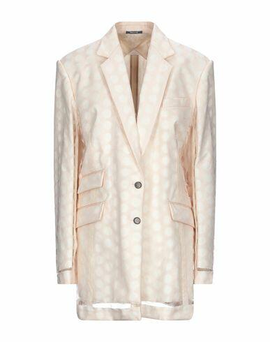 Maison Margiela Woman Overcoat & Trench Coat Light pink Polyamide, Cotton Cover