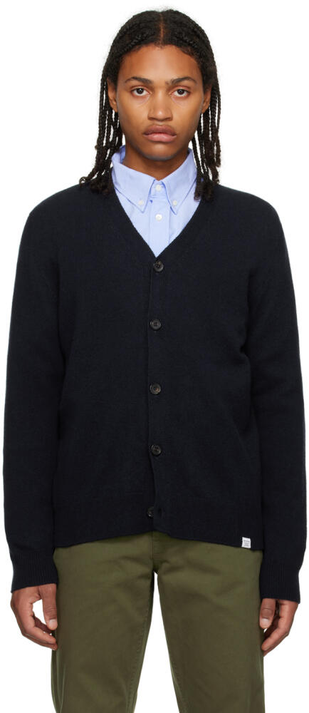 NORSE PROJECTS Navy Adam Cardigan Cover