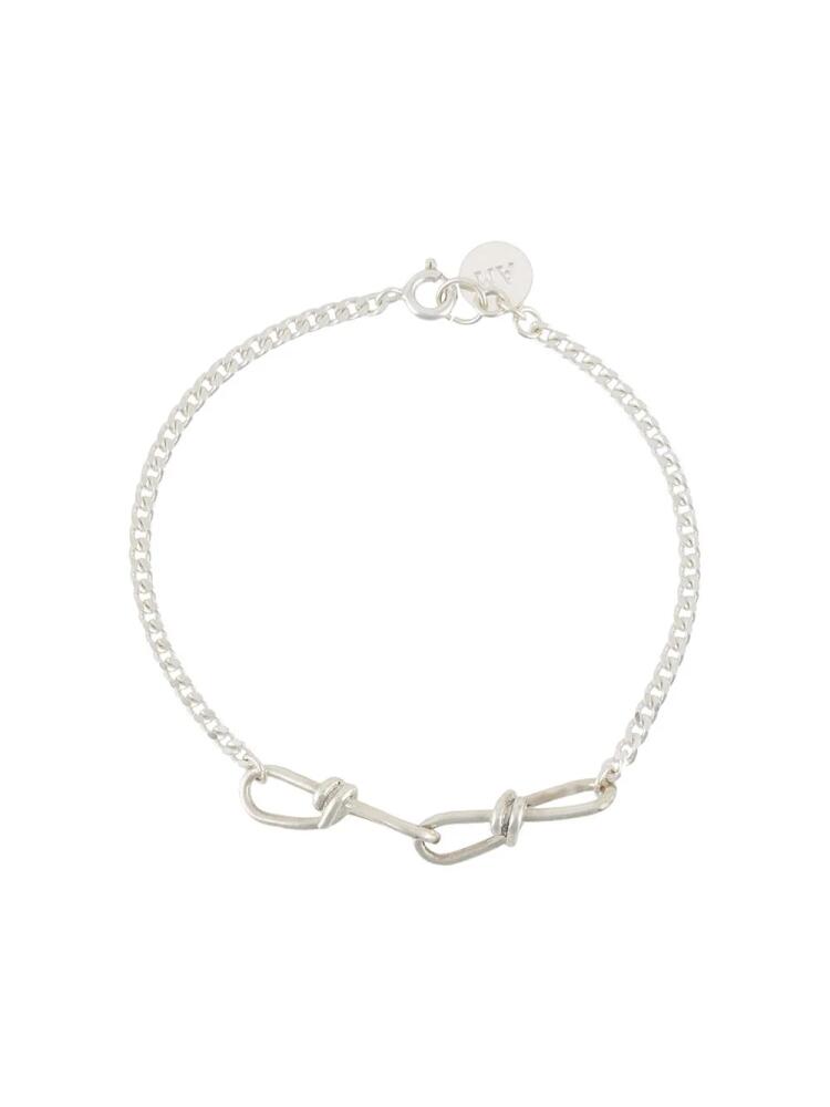 Annelise Michelson Gourmette double wire bracelet - Silver Cover