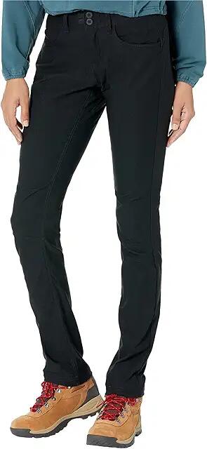 Prana Halle Straight Pants II (Black) Women's Clothing Cover